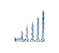 25x 4.0 x 30mm Chipboard Pan Head Wood Screws A2 Stainless Steel Chipboard Screws for Floorboards Wood Fences DIY Furniture & Repairs - Corrosion-Resistant and Durable