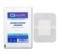 25x Adhesive Wound Dressing (10cm x 8cm) Fabric Plaster Sterile First Aid Cut Graze