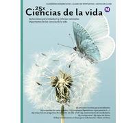 25x: Ciencias de la vida: Libro de ejercicios completo con respuestas y apuntes de clase (blanco y negro) (25x High & Middle School Science Series)