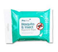 25x Deet Insect & Mosquito Repellent Wipes - Long Lasting Action
