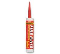 25x Everbuild FIRE MATE GREY INTUMESCENT Sealants Fire Protection Sealants - 310ml
