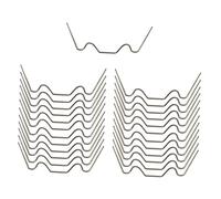 25x Greenhouse Glazing Clips Stainless Steel W Spring Wire for Greenho