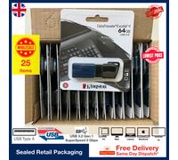 25x Kingston DataTraveler Exodia M 64GB USB Flash Drive, USB 3.2, Wholesale, Lot
