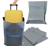 25x Large Postage Bags (Big Size - 24x36 Inches) Strong Grey Plastic Mailing Bag - Self Seal Parcel Packaging Envelopes for Posting Clothes, Delivery & Shipping