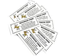 25x Magic Reindeer Food Tags- Magical Reindeer Dust Labels- Christmas Eve Craft Activity for Kids -Santa Festive Craft for Rudolf - Printed Card Tags with Poem (25 Reindeer Tags)