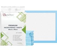 25x Omnitex 60 x 90cm Incontinence Bed Pads with SAP 1400ml | Disposable Bed Pads, SAP Liquid capture Tech, disposable underpads, Adult bed pads, pet pads, Absorbing Sheets, 25pk Premium Pads 1400ml