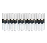 25x SP20M20 FilterLogic 20” Slimline Spun Poly Sediment Water Filter 20 Micron fits housings for Industrial and pre-Filtration/UV and Window Cleaning Systems/Aquarium/RO use, Removes:Sediment