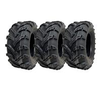 25x10.00-12 ATV Quad Tyres 6ply Wanda P377 E-Marked Road Legal 50J (Set of 3)
