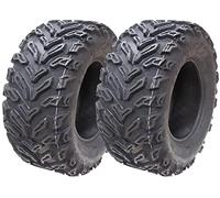 25x10.00-12 Quad ATV Tyres 6ply Wanda P3103 E-Marked Road Legal Tires (Set of 2)