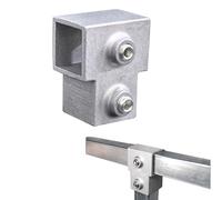 25X25mm Aluminum Alloy Joint Square Tube, 25x25 T 3ways | 25X25mm Square Tube, Fixed Joint, Storage Rack Connector, Furniture Framing,