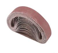 25x330mm Sanding Belts for Belt Sander - 120/320/600 Grit Resin Abrasive Belts Compatible with Woodworking, Leathercraft, Carving & Mini Craft Projects(Grit 320)