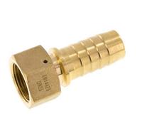 25x40 mm & G1'' Brass Hose Pillar with Union Nut DIN EN 14423 / DIN 2826