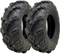 25x8.00-12 ATV Quad Tyre OBOR Mudsling WU05 E-Marked Road Legal 165kg (Set of 2)