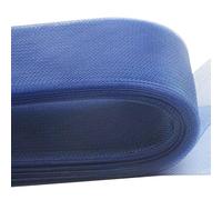 25Yards*10CM Navy Blue Polyester Stiff Horsehair Braid Ribbon for Wedding Dress,Boning Sewing