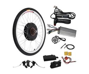 26" 1000W 48V Electric Bicycle Conversion Kit, Rear Wheel Electric Bikes Conversion Kit With Controller, Brushless Gear Series Hub Motor, 7-Speed Cassette, Fast Speed Labor-Saving