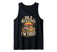26.2 Reasons I'm Tired Marathon Runner Running Tank Top