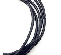26 24 22 20AWG 2 3 4 5 6 10 8 12 14 16 Core PVC Sheathed Copper Wire Conductor Electric RVV Cable Black Soft Sheathed Wire(0.2MM 24AWG,4 cores)