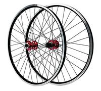 26 27.5 29 Inch Bike Wheelset Mountain Rim Disc/V Brake Front 2 Rear 4 Bearings 32 Holes HG Wheels 7-12 Speed Quick Release Cassette 2200g
