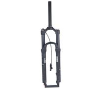 26/27.5/29 Inch Mountain Bike Fork, Rebound Adjustment, Tortoise-Rabbit Dual Air Chamber Shock Absorber Front Straight Tube Line Control, Suspension Fork B,29inch