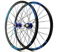 26 27.5 29 Inch Mountain Bike Wheelset Aluminum Alloy Wheel Set Disc Brake Flat Spokes 24 Holes Quick Release