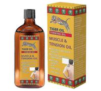 26-27 Medicinal Chinese Tiger Oil - Natural Massage Oil for Muscle Relaxation & Pain Relief from Injuries 1pc