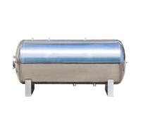 26 42 52 66 80 132 185 Gal Horizontal Pressure Tank, Stainless Steel Large Well Bladder Tank, Complete Water Supply Solution(250L/66Gal)