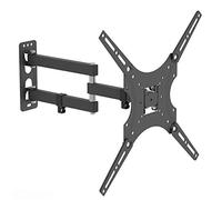 26-55 inch Tilt TV Wall Bracket Mount,Tilt and Swivel Mount,Max VESA 400x400mm Fixing for Flat Screen LCD/LED/OLED/QLED 30kg,Bubble Level included To Easy Installation,Tilting Action -5°- +12°
