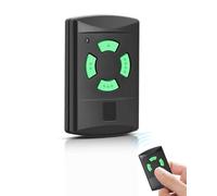 26.975 MHz Handheld Transmitter for Hörmann HSE2, HSM2, HSM4, HS2/4/1, Green Button, 4 Channels, Garage Door Opener Remote Control for HSP4-C, HSD2-A, HSD2-C Replacement Remote Control (3PCS)