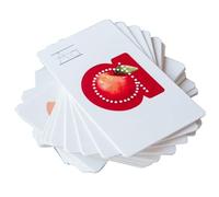 - 26 Alphabet Flash Cards, Learn Letter Sounds, Flash Cards, Learn Letter Sounds Up To 2x Faster Cards, Fastest Montessoris Alphabet Teaching Tool for Early Learning