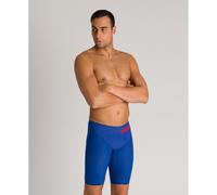 (26) Arena Race Swimming Jammers Powerskin Carbon Glide Swim Shorts in Ocean Blue