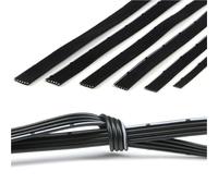 26 AWG Flexible Silicone Parallel Wire - Tinned Copper Conductor, 600V Rated, 2P-10P, High-Temperature Insulation, 1pcs(2Px10 m)