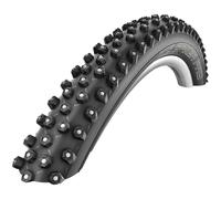 26" Bike Tyre Clincher Schwalbe Ice Spiker Pro Winter Folding 26x2.35" Black
