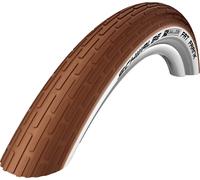 Schwalbe Tyres: Fat Frank K-Guard SBC Compound Active Line in Brown/Whitewall Reflex 26 x 2.35" (wired)-BROWN/WW-REF -26 X 2.35