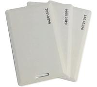 26 Bit Proximity Clamshell Weigand Prox Swipe Cards Compatable with ISOProx 1386 1326 H10301 Format Readers and Systems. Works with The vast Majority of Access Control Systems(100 pcs)