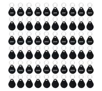 26 Bit Proximity Key Fobs Weigand Prox Keyfobs Compatable with Prox Key ISOProx 1346 1386 1326 H10301 RFID Rewritable Token Proximity ID Access Control Key Fob Tags Card (100Pcs,Black)