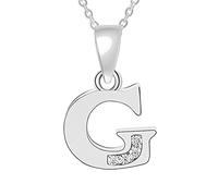 26 Capital Letters English Initials Pendant Necklace CZ Zircon Personality Name Clavicle Chain Fashion Women Girls Accessories Birthday Gift