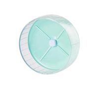 26 cm Hamster Exercise Wheel Anti-Slip Running Ball Jogging Wheel for Rats Gerbils Small Pets- Green
