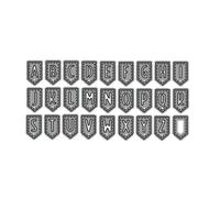 26 English Letters Die Cuts for Card Making, Label Alphabet Metal Cutting Dies for Paper Scrapbooking, DIY Stencils for Album Party Wedding Festivals Decoration, KDQ258