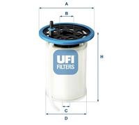 UFI 26.H2O.00 Fuel filter