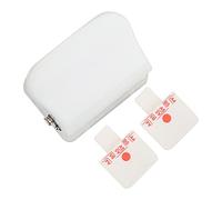 26 - Hole Paper Puncher, Manual Hole Punch Tool for A4 B5 A5 Paper, Multi Function Office Supplies with Scrap Box and Ruler, Durable Metal Blade for DIY Binding and Loose - Leaf Ha (White)