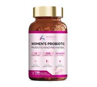26-in-1 Probiotics for Women with 200 Billion CFUs 15 Strains, Digestive Enzymes & Cranberry Extract, Natural Prebiotics Vaginal Probiotics for Gut Health, Urinary, Immune, Digestion - 120 Vegan Caps