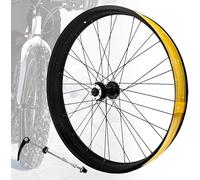 26 in 4.0 tire Fat Bikes Front Wheel 36H Bikes Wheel for E-Bike Disc Brake Quick Release 135MM Aluminum Alloy Snow/Beach Bicycles Wheel (Color : Front Wheel, Size : 26in)