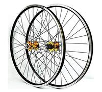 26 Inch Bike Wheelset Disc Brake V Mountain Wheels Cycling Front 2 Rear 4 Bearing Quick Release 7 8 9 10 11 Card Flywheel