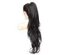 26 Inch Claw Clip Ponytail Extension for Women,Piece Hair Body Wave Curly Wavy Ponytails Extensions(#4)