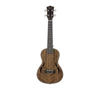 26-Inch Concert Walnut Ukulele with Accessories - Beginner-Friendly Acoustic Ukulele for Adults & Travel, Includes Tuner, Strap & Picks