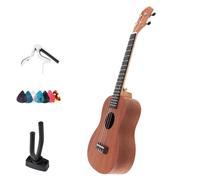 26-inch Wooden Hawaiian Four-string Mini Guitar For Beginners(B)