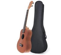 26-inch Wooden Hawaiian Four-string Mini Guitar For Beginners(C)