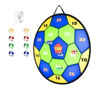 26'' Large Dart Board Game Set for Kids with,Single-sided dart,Indoor Outdoor Party Games Toys Gifts for 3 4 5 6 7 8 9 10 11 12+ Year Old Boys Girls and Adult (football, 66cm)