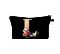 26 Letter Makeup Bag Make Up Bag Cosmetic Bags Holiday Essentials for Women Travel Large Makeup Printed Polyester Dumplings with Multifunctional Storage Washing for Women in Europe and America