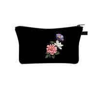 26 Letter Makeup Bag Make Up Bag Cosmetic Bags Holiday Essentials for Women Travel Large Makeup Printed Polyester Dumplings with Multifunctional Storage Washing for Women in Europe and America